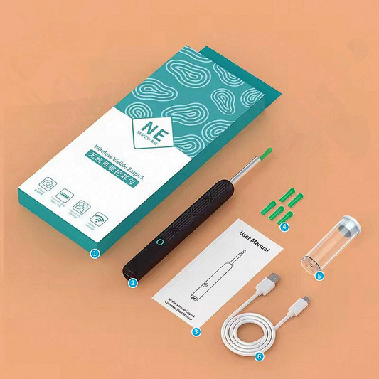 ZapClean EarCam™ — Smart Visual Ear Cleaner with HD Camera