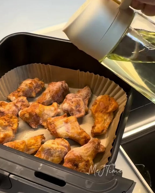 2-in-1 Smart Oil Dispenser — Spray & Pour Precision Bottle for Kitchen, BBQ & Air Fryers